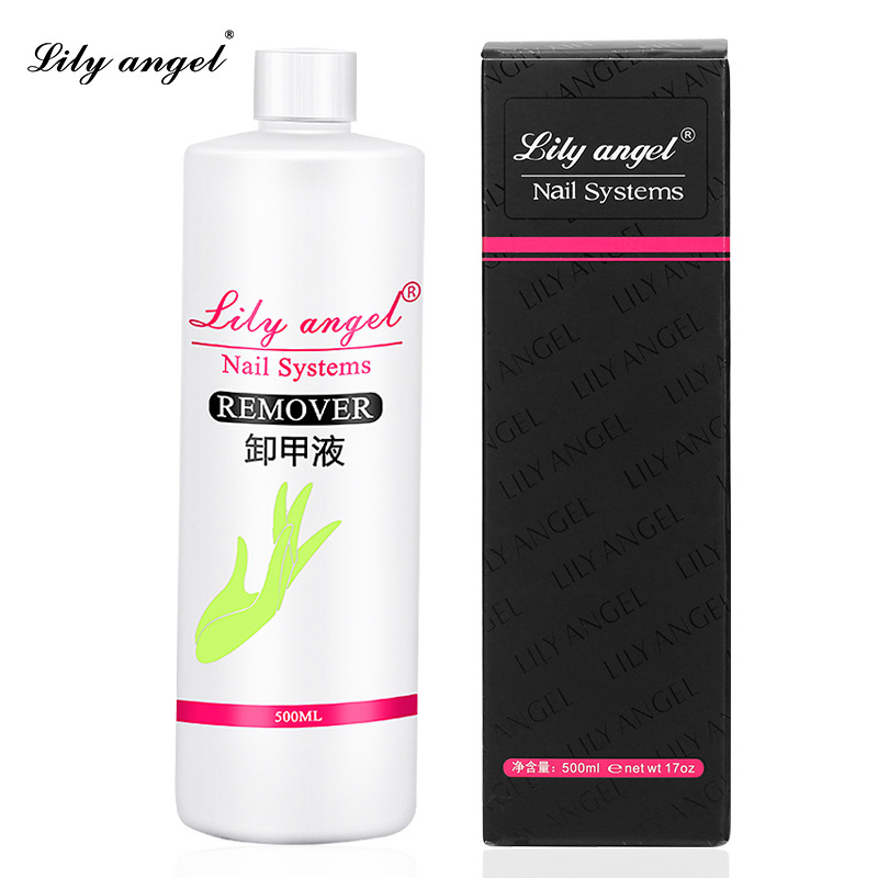 lily angel Genuine 500ml Nail Polish Remover, High-end nail Art Special Nail Polish Remover wholesale Factory direct sales Item Picture