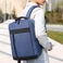 义乌好货 商务电脑双肩包USB充电背包简约轻便学生书包时尚旅行包图