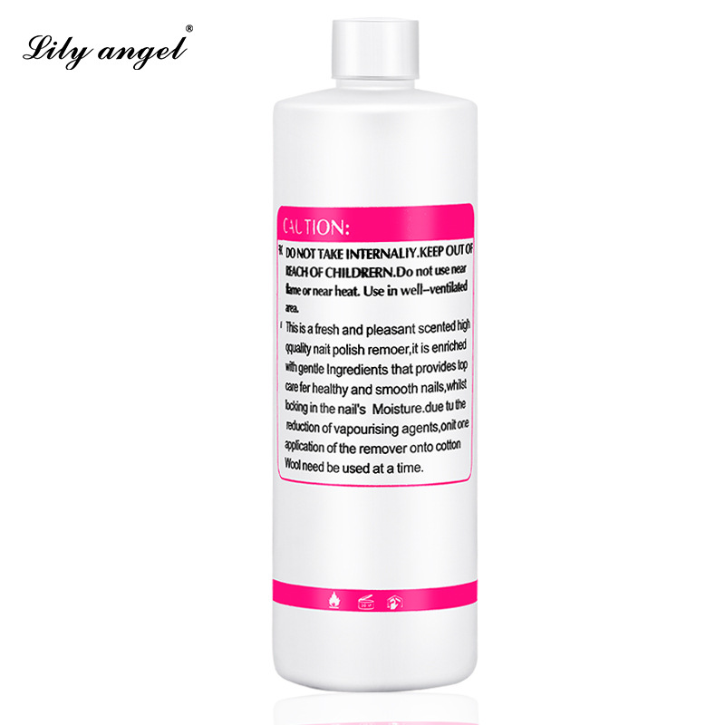 lily angel Genuine 500ml Nail Polish Remover, High-end nail Art Special Nail Polish Remover wholesale Factory direct sales Application Scenario
