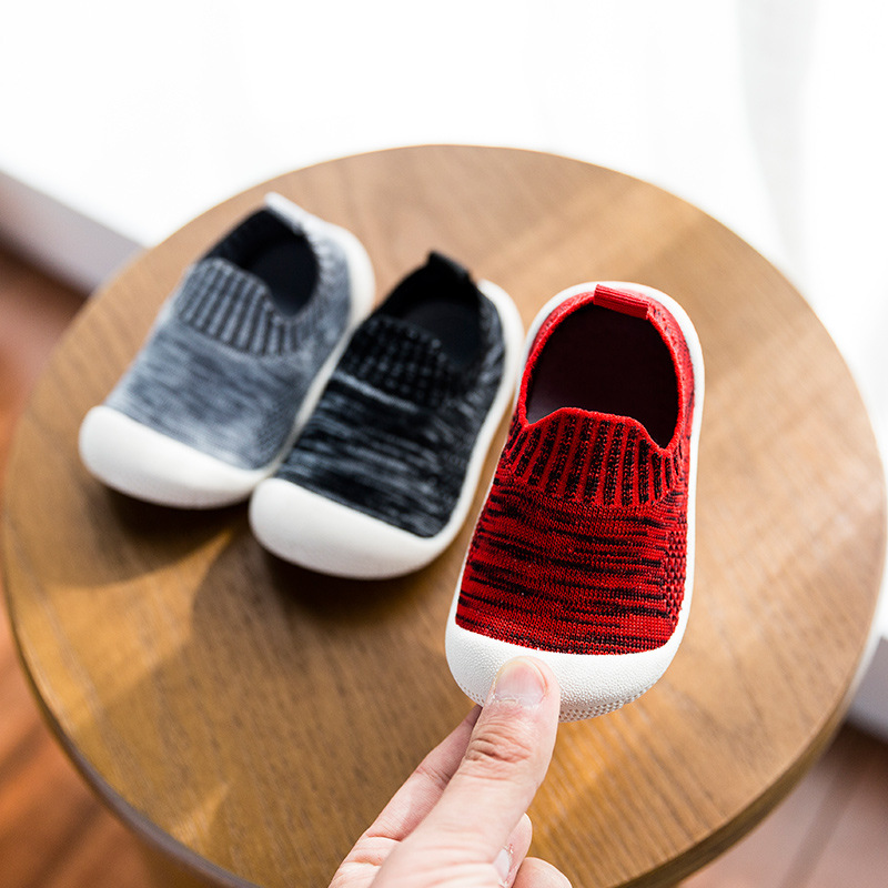 2019 new boys and girls 1-4 casual breathable toddler shoes children socks shoes