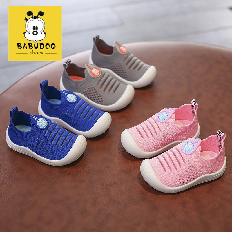 2019 new men and women baby walking shoes non-slip portable children's shoes casual flying woven crockery single shoe manufacturer direct sale thumbnail
