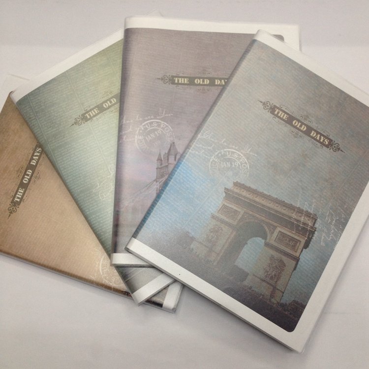 Plastic cover Notebook 520 past Feelings 32K leather cover diary Notepad 80 sheets Application Scenario