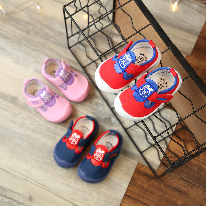 Cartoon Baby shoes spring and Autumn 2019 new men and women baby shoes soft sole baby toddler shoes manufacturer direct sale