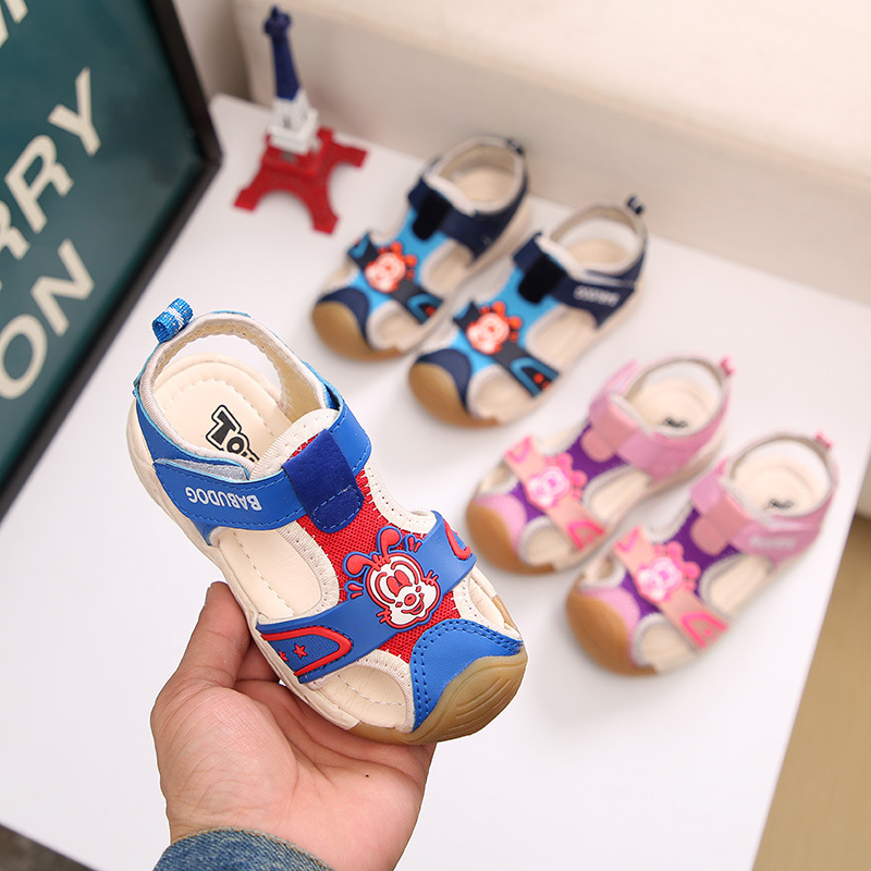 New BABUDOG children's sandal for boys and girls Baotou sandal for children beach shoes manufacturer direct sale