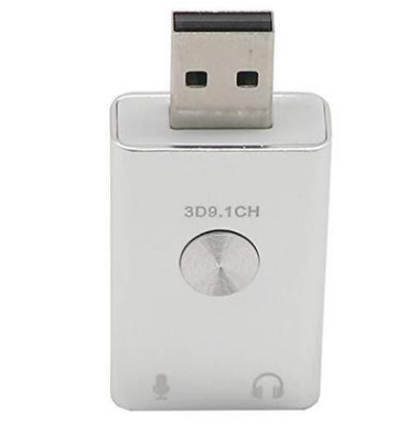 USB TYPE C3D9.1CH Sound card Stereo and 3D sound on the same sound card arbitrarily switch