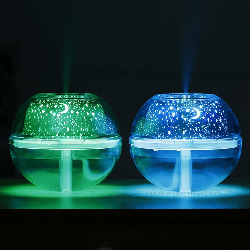 星空灯投影大容量加湿器，夜灯投影加湿器