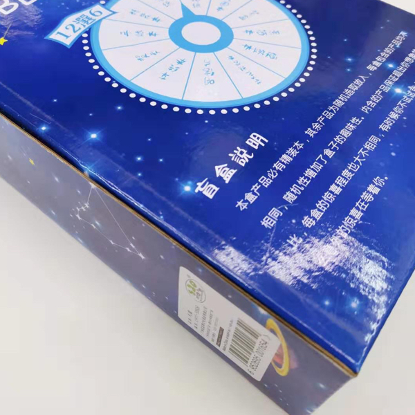 520 Notebook set Fu Bag mystery gift Stationery blind box random 6 types Specification drawing