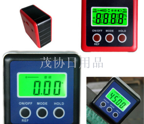 Digital angle gauge LCD backlit digital Angle gauge