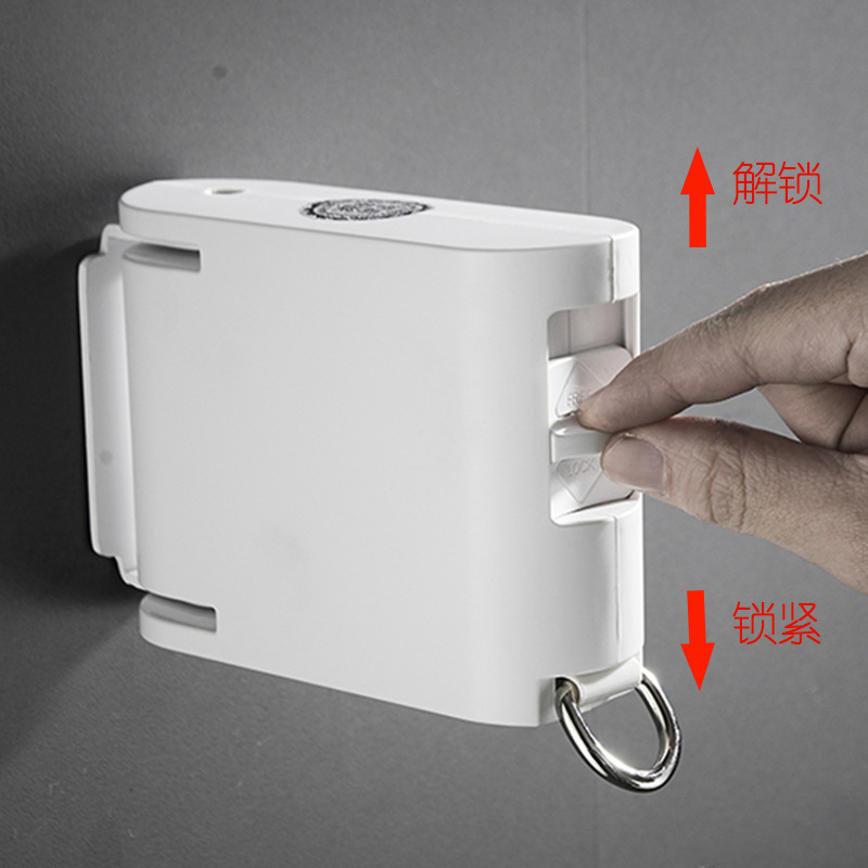 多功能晾衣架皮带架可伸缩隐形晒衣绳免打孔晾衣绳神器室内晾衣绳产品图