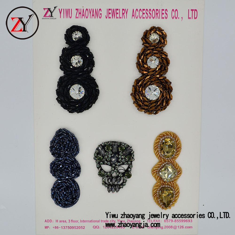 女式凉鞋人字拖手工鞋花 鞋扣高档鞋饰品鞋辅件配饰 zy082810