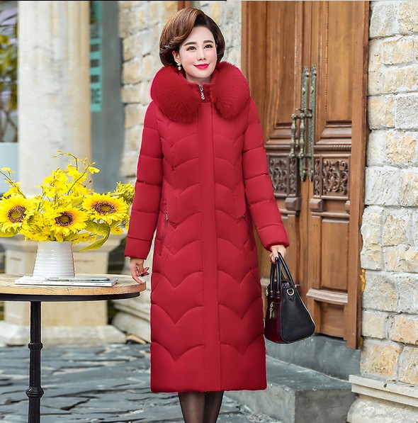 大码羽绒服实物图