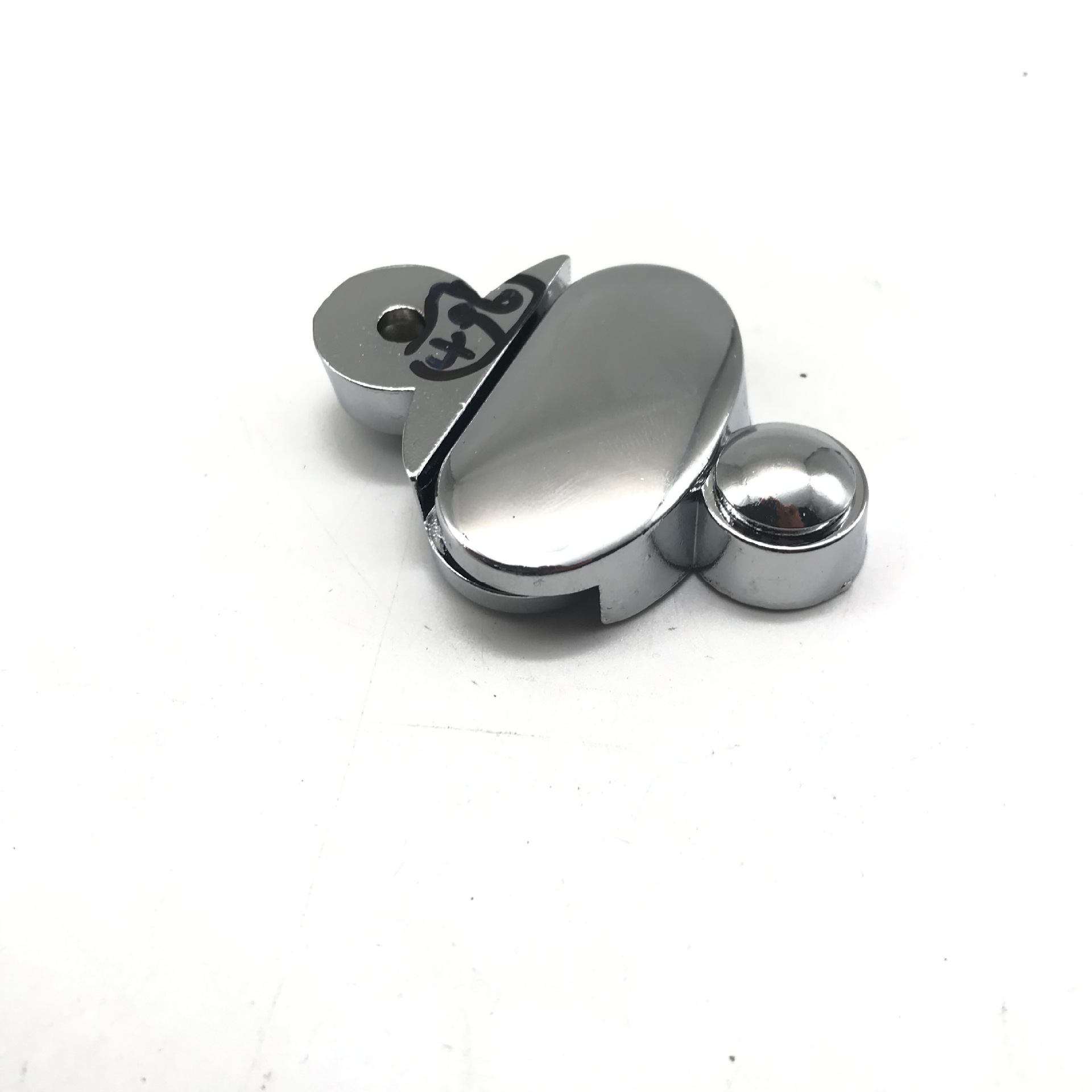 Shuzan Factory Direct sales of high-quality glass hardware accessories for rolling shutter doors, including zinc alloy glass mirror clips, mirror nails, and mirror holders