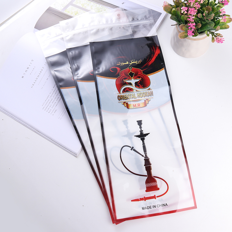 Factory direct sales of hookpipe packaging self-sealing plastic packaging bags OPPCPP composite bags with customized LOGO patterns details Picture