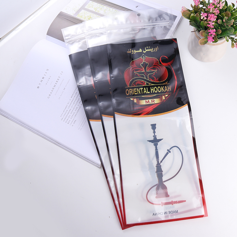 Factory direct sales of hookpipe packaging self-sealing plastic packaging bags OPPCPP composite bags with customized LOGO patterns