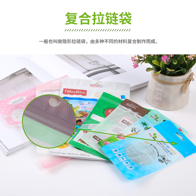 Factory direct sales of compressed mask packaging, self-sealing plastic packaging bags, OPPCPP composite bags, customized LOGO patterns Application Scenario