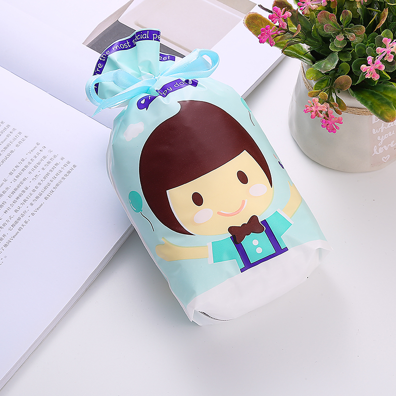 Factory direct sales of gifts, candies, snacks, self-sealing plastic packaging bags, PE bags, customized LOGO patterns Item Picture