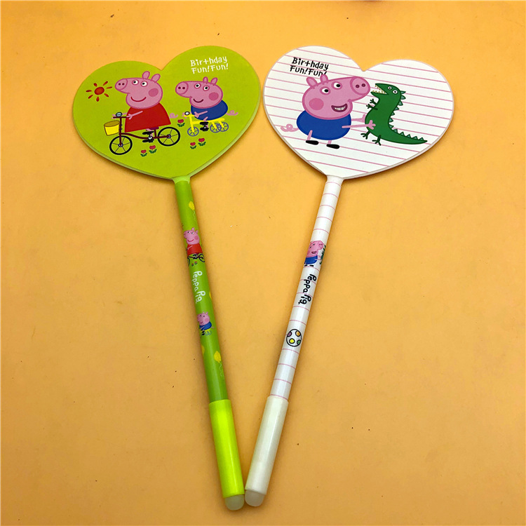 Star society person fan advertising pen