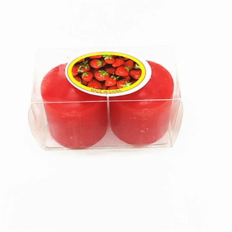 香薰蜡烛火焰无烟圆柱蜡烛表白小蜡烛家用摆件欧式蜡烛