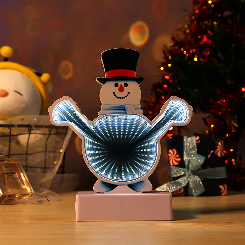 Best-selling Christmas gifts in 2019: led mirror lights, novel and creative night lights, and export tunnel lights Application Scenario