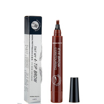 Four fork water eyebrow pencil four head liquid eyebrow pencil thick rod
