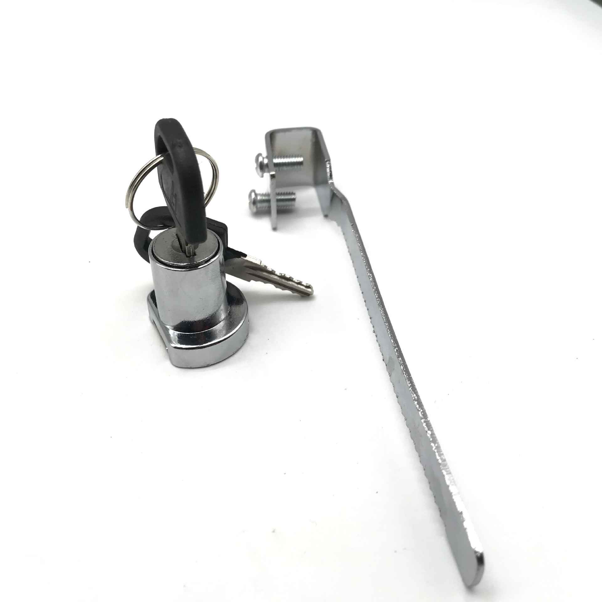 328 Glass cabinet lock Display Cabinet Lock Mobile phone display cabinet serrated lock