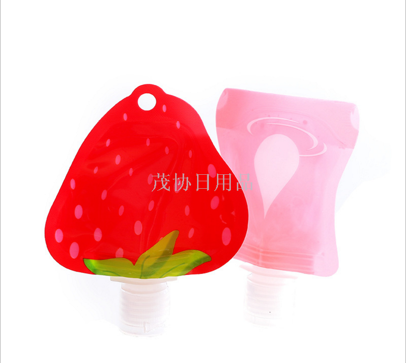 Portable silicone lotion bottle, hand sanitizer bottle, travel soft packaging shampoo and body wash sub-bottle, only for foreign trade and export, only for foreign trade and export details Picture