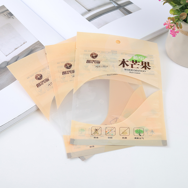 Factory direct sales of insect-proof wood mango packaging plastic bags OPPCPP composite bags with customized LOGO patterns
