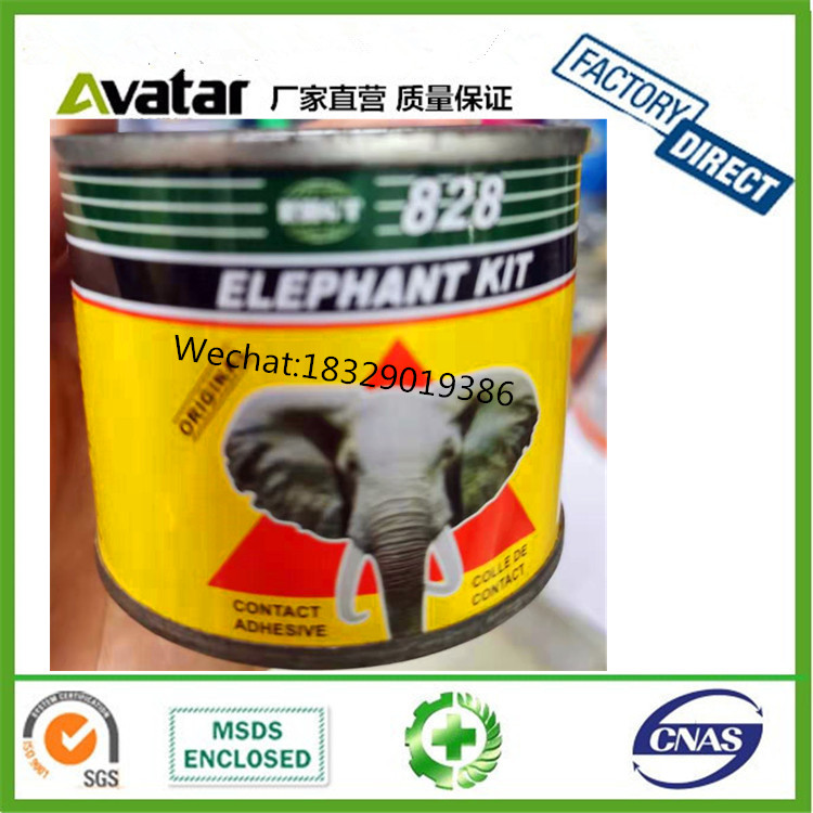 RHGT 828 Elephant KIT CONTACT ADHESIVE 828 million rubber wood glue