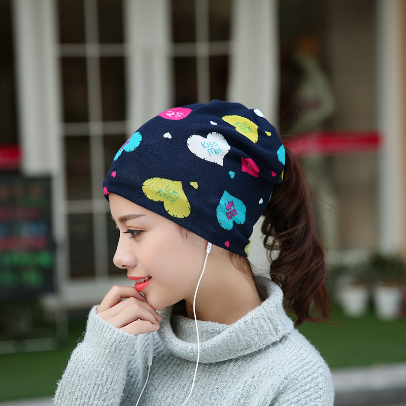 Manufacturers Wholesale New Korean Women's Headscarf Outdoor Beach Towel Creative Personality Set Headscarf Foreign Trade Hat Customization