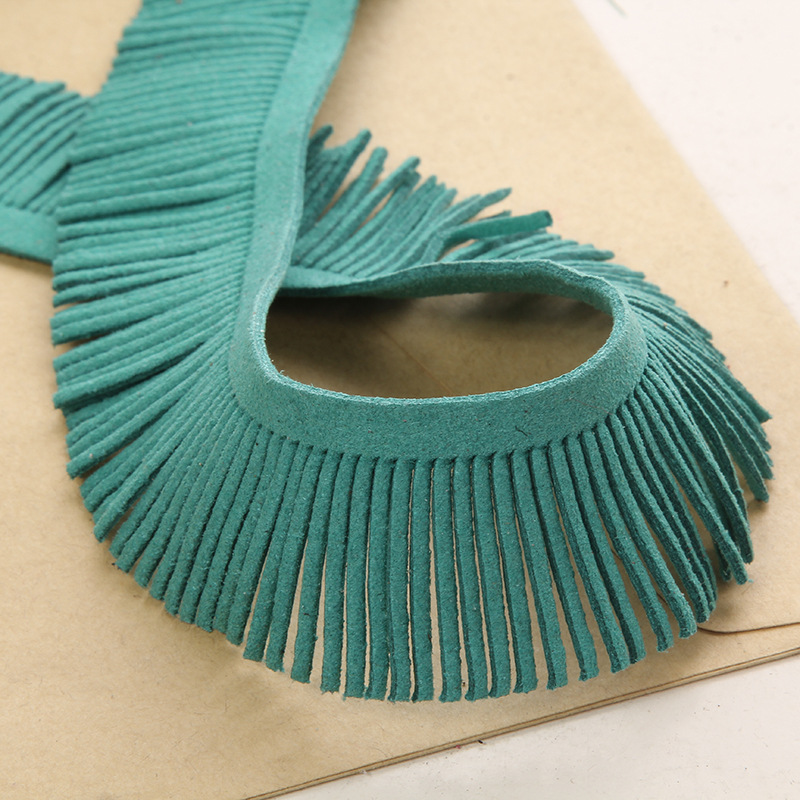 Factory direct sales of 3mm Korean velvet leather ropes for DIY jewelry accessories, clothing accessories, and Korean velvet tassels and bristles details Picture