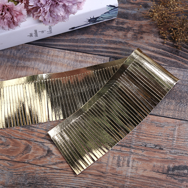 Korean Version Of The New Double-Sided Pu Fringe Row Garment Accessories Leather Can Be Customized According To The Color Card Manufacturers Wholesale Specification drawing