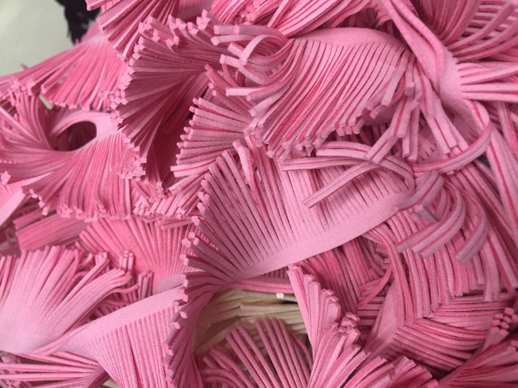 Factory direct sales of 5CM Korean tassel DIY jewelry accessories, tie bag accessories Specification image