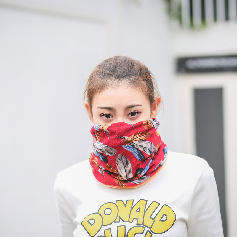 Classic Style Plus Cashmere Warm Month Hat Outdoor Multi-Functional Maternity Headscarf Korean Version Feather Knitted Hat Manufacturers Wholesale Application Scenario