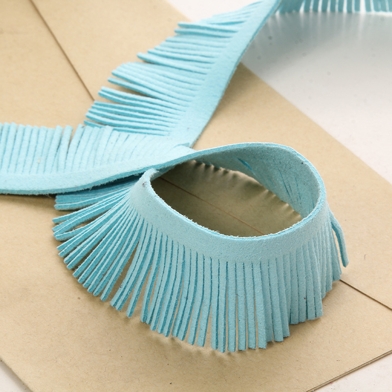 Factory direct sales of 3mm Korean velvet leather ropes for DIY jewelry accessories, clothing accessories, and Korean velvet tassels and bristles Specification image