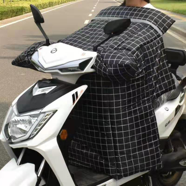 电动摩托车挡风被冬季加厚自行车电瓶电车冬天挡腿罩