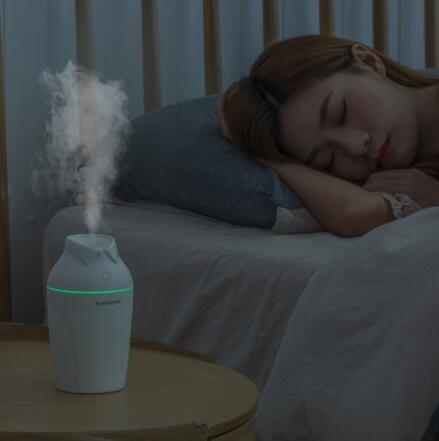 New Mr. Good Mini Humidifier USB car, office and bedroom water replenishment humidifier Item Picture