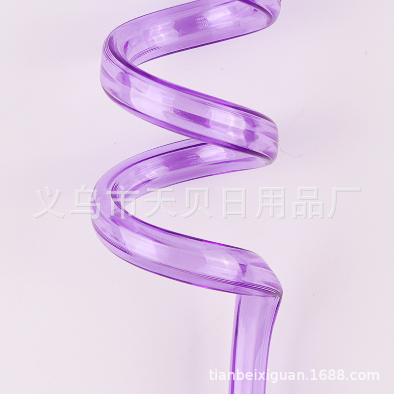 Small Straw Transparent Straw Color Cartoon Straw Fruit Drink Straw Manufacturers Direct Custom Application Scenario