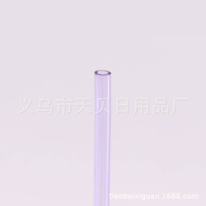 Petg Straws Event Party Straws Festival Straws Custom Purple Shaped Straws Specification drawing
