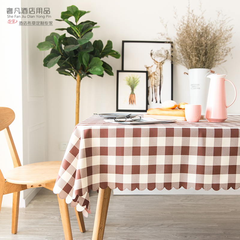 餐桌布艺/台布/桌布实物图