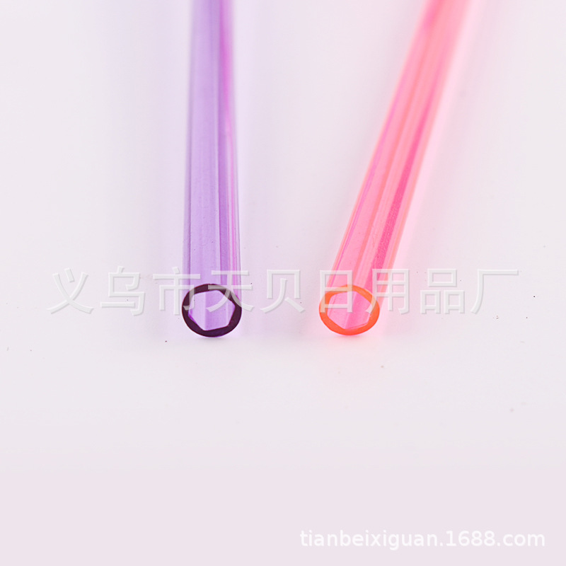 Flamingo Straw Petg Straw Flamingo Shoot Prop Party Straw Instagrammer Straw Specification drawing