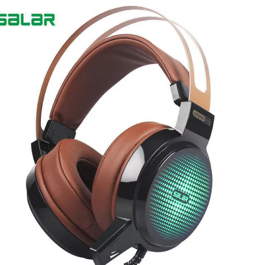 C13 Computer gaming Headphones/Factory Direct Sale/Over-ear luminous Headsets