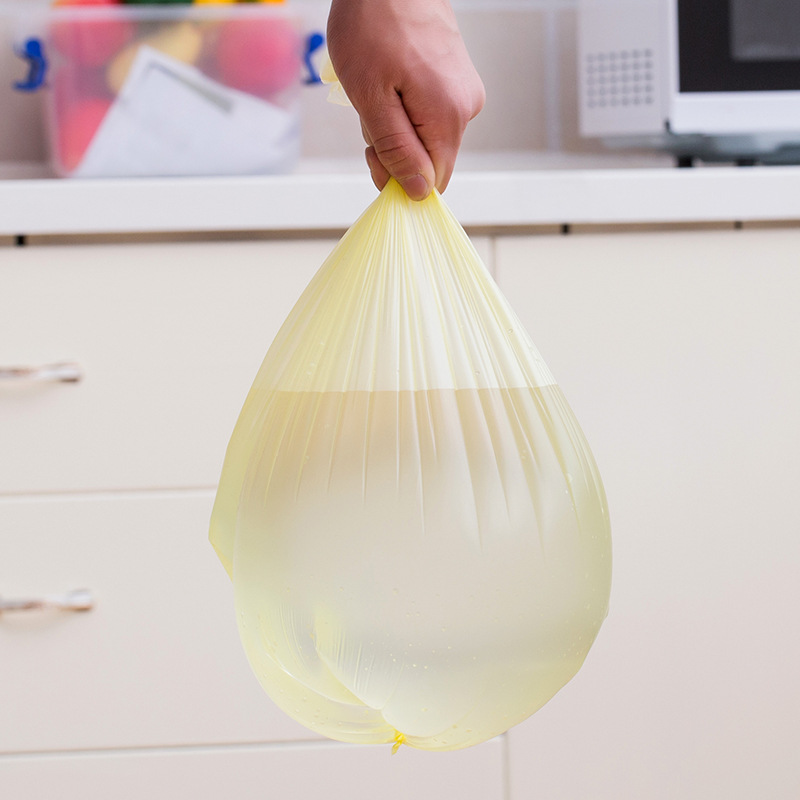 厂家直销PE全新料连卷式彩色大号垃圾袋办公家居一次性加厚垃圾袋产品图