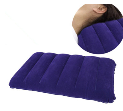 充气旅行枕实物图