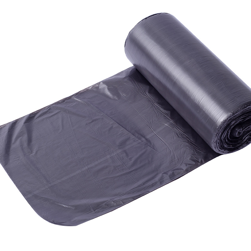 Factory Direct Sales With Roll Type Pe New Material Disposable Garbage Bags Thickened Black Office Environmental Protection Garbage Bags Wholesale Specification drawing
