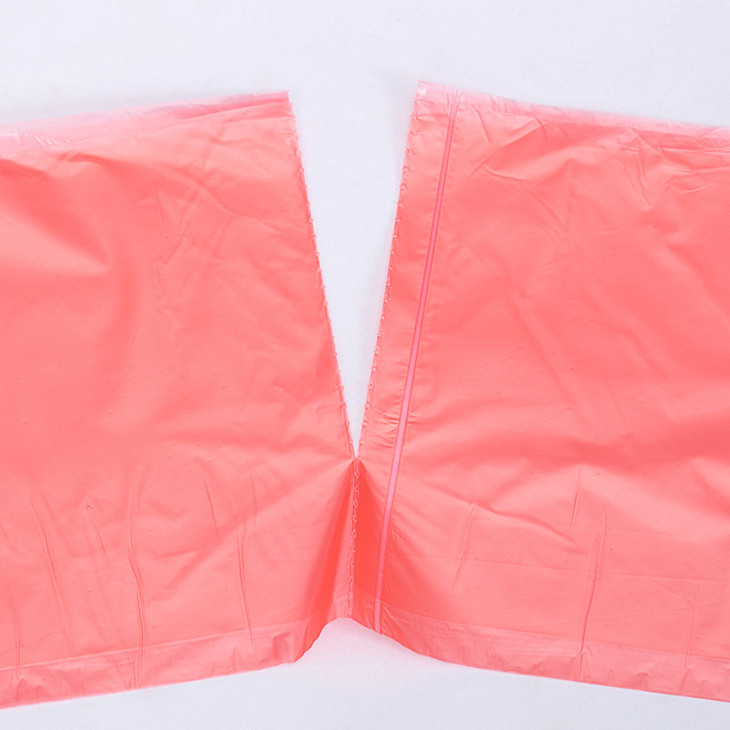 厂家直销连卷式PE全新料一次性垃圾袋加厚彩色环保办公环保垃圾袋产品图