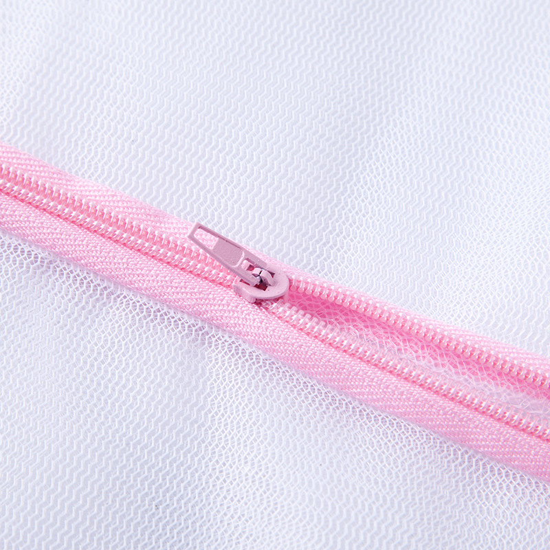 Factory Direct Sales Thick White Laundry Bag Set Wash Underwear Bra Wash Bag Polyester Thick Fine Mesh Care Bag Application Scenario