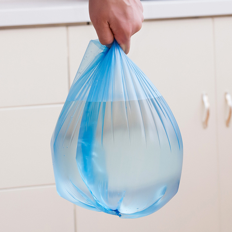 Manufacturers Wholesale Disposable Leather Thickening Automatic Closing Mouth Environmental Protection Rope Garbage Bag Kitchen Bathroom Household Specification drawing