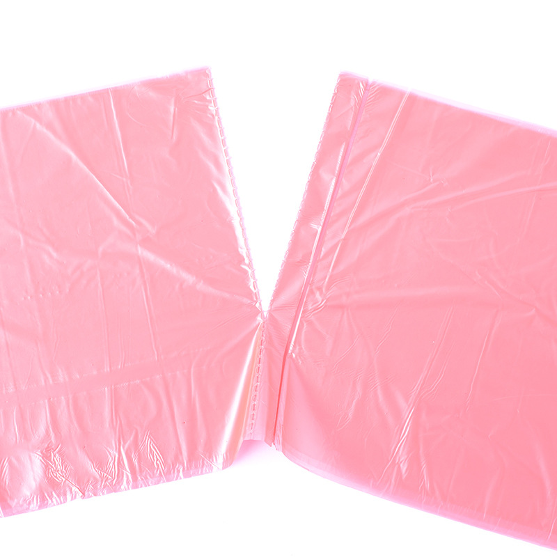 Factory Direct Sales With Roll Point Break Type New Material Disposable Garbage Bag Colorful 5-Volume Environmental Protection Garbage Bag Wholesale Specification drawing