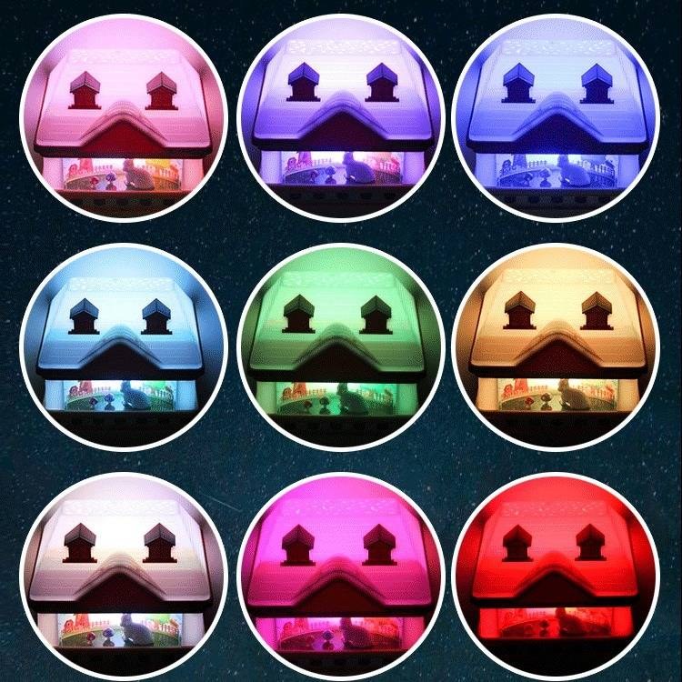 存钱罐儿童指纹网红密码箱储蓄罐大号房子只进不出防摔大容量细节图