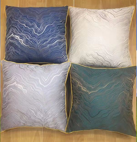 High-end fabric throw pillows, cushions, backrest pillows, square pillowcases